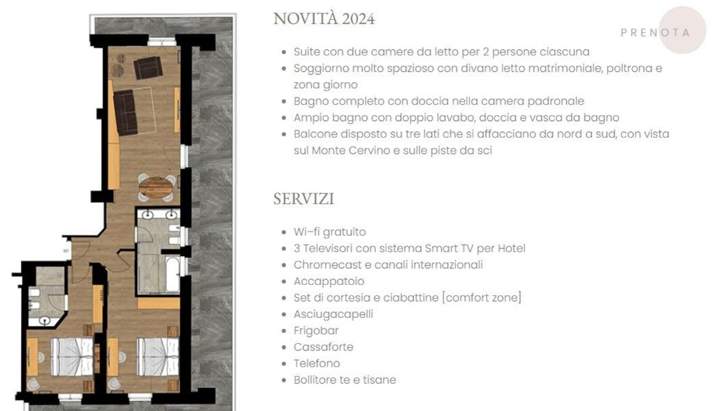 Excelsior Planet Hotel Breuil-Cervinia Exterior photo